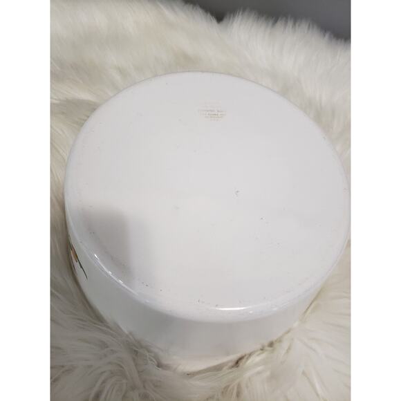 VINTAGE CORNING WARE MERRY MUSHROOM 2.5 QUART CASSEROLE DISH W/ DIMPLED LID - Picture 7 of 12